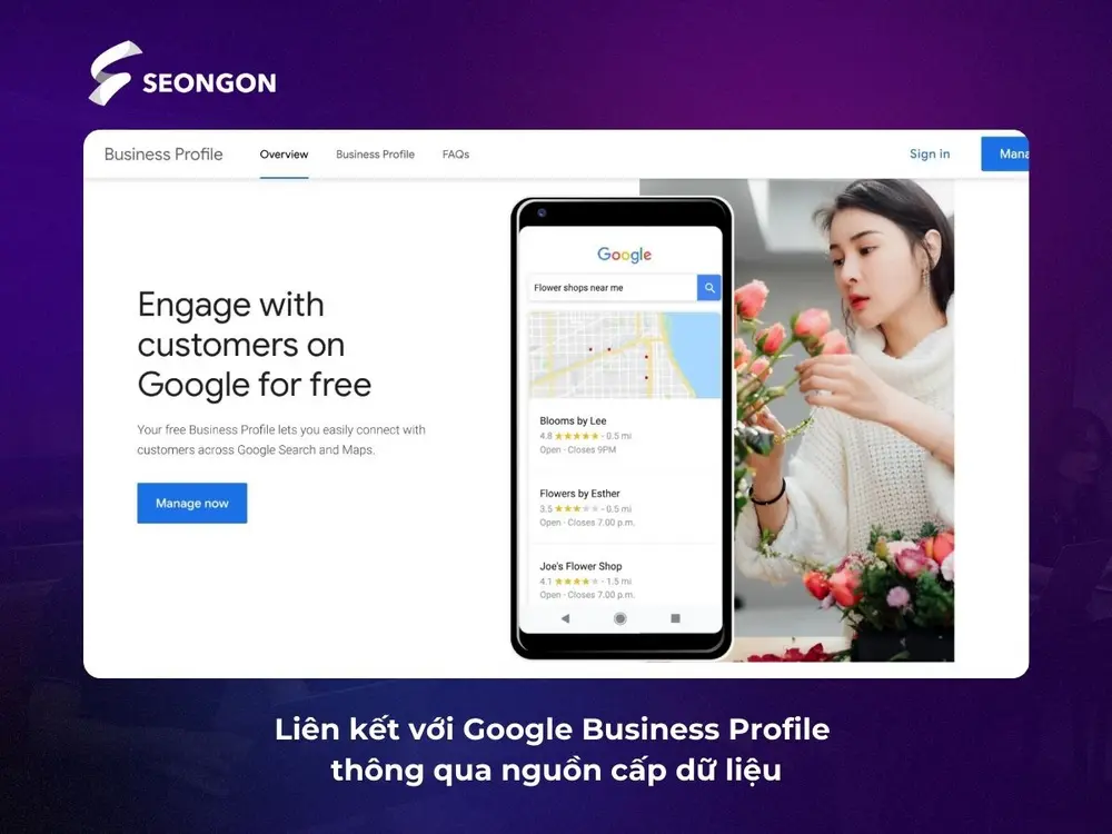 Liên kết với Google Business Profile để chạy Ads trên bản đồ
