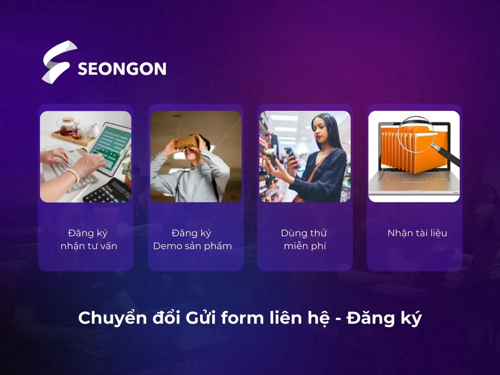 Loại chuyển đổi gửi Form liên hệ, đăng ký