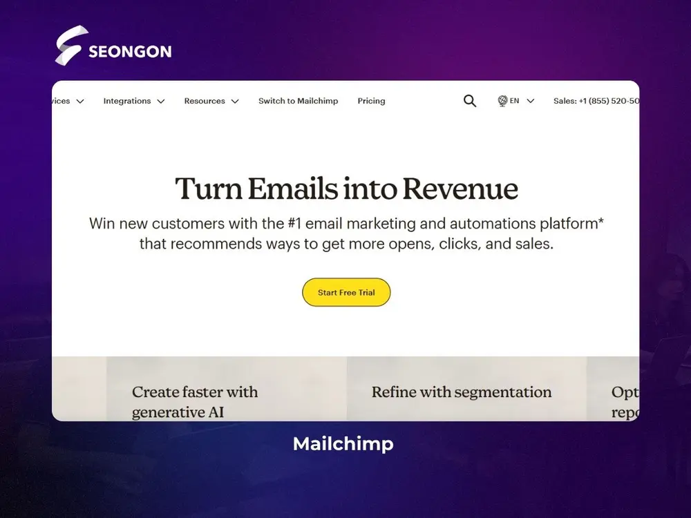 Mailchimp tự động gửi mail một cách cá nhân hóa