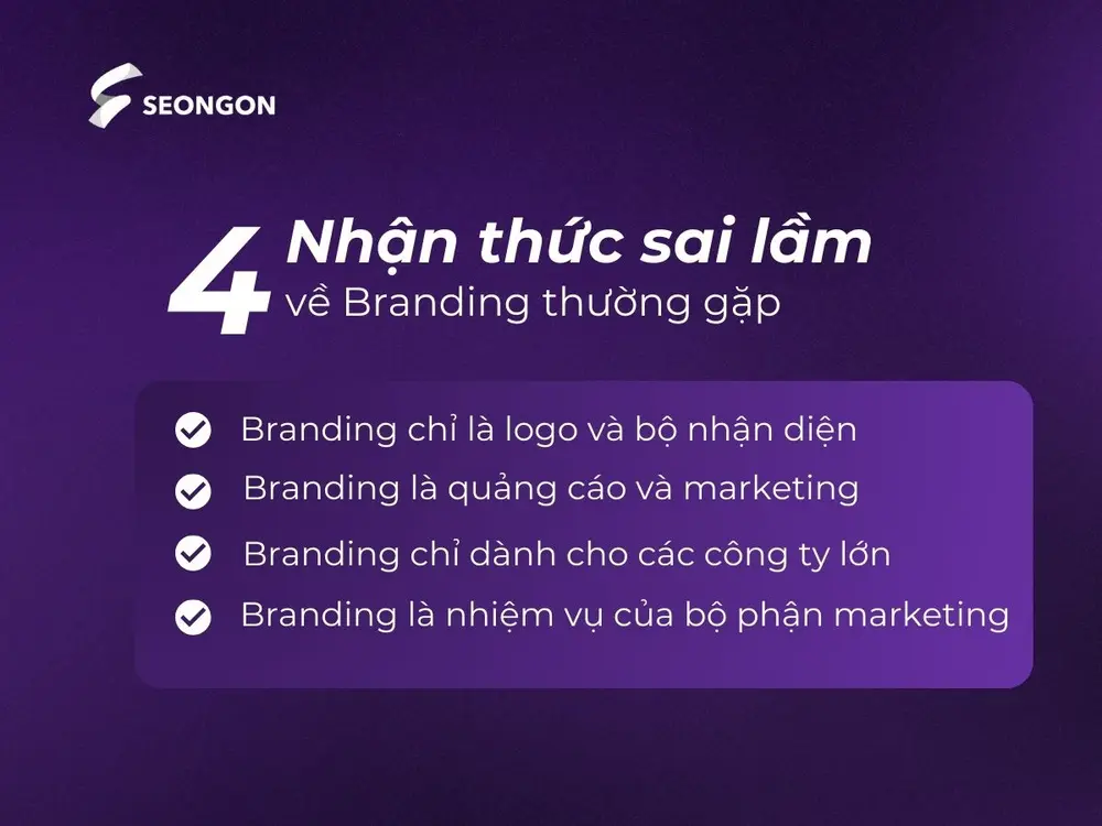 Nhiều người thường cho rằng branding chỉ là tạo logo và bộ nhận diện hay marketing, quảng cáo mà không chú ý đến các yếu tố hữu hình khác