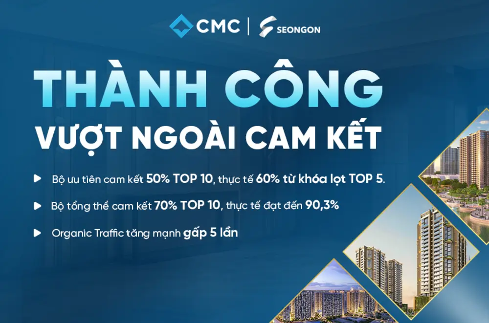 Những thành công vang dội của dự án, khẳng định chiến lược SEO đúng đắn