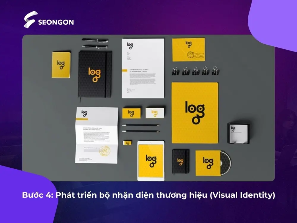 Phát triển bộ nhận diện sẽ giúp người tiêu dùng dễ nhận ra và ghi nhớ thương hiệu