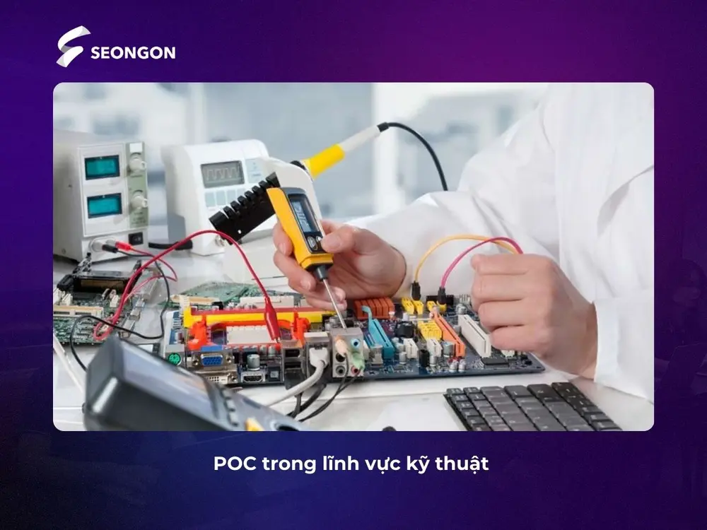 POC giúp xác định tính khả thi của các kỹ thuật trước khi phát triển
