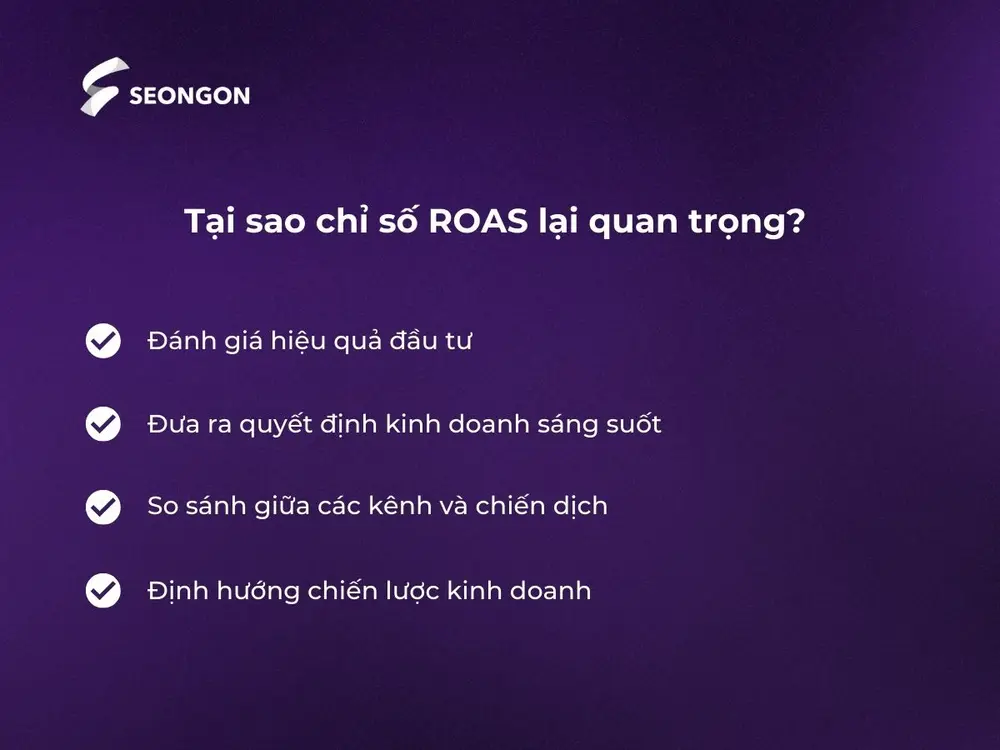 ROAS giúp tối ưu hóa các hoạt động quảng cáo của doanh nghiệp