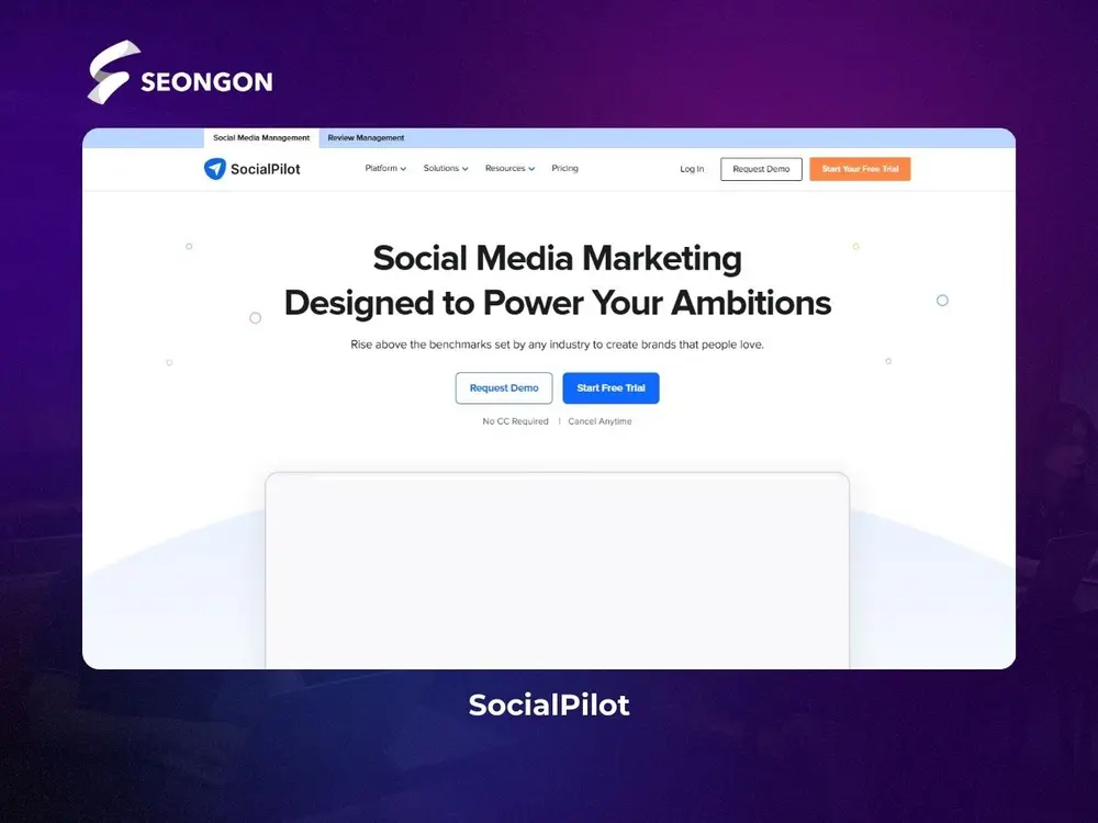 SocialPilot có khả năng quản lý 50+ mạng xã hội