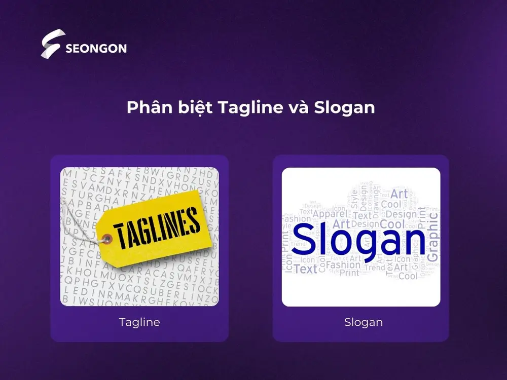 Tagline và Slogan đều giúp thương hiệu truyền tải thông điệp đến khách hàng