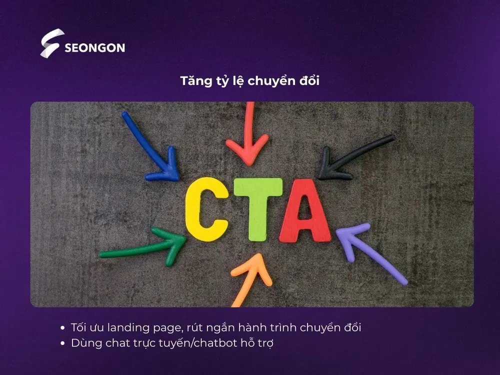 Tăng tỷ lệ chuyển đổi