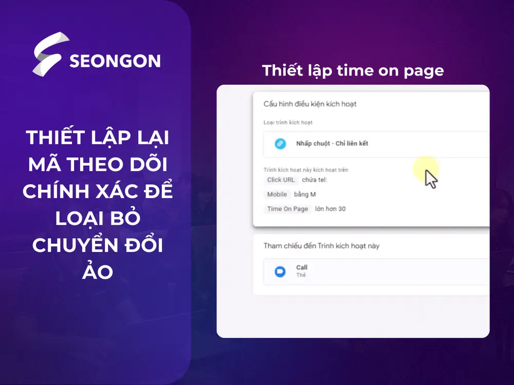Thiết lập mã theo dõi chính xác để loại bỏ chuyển đổi ảo