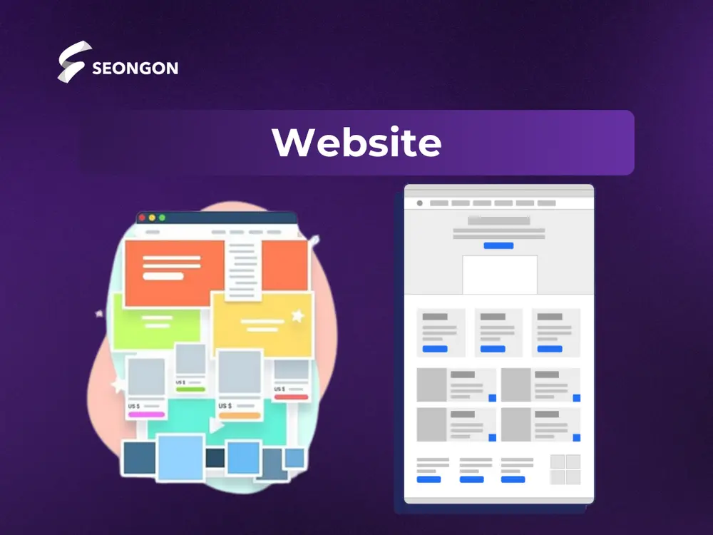 Trái ngược với landing page, website là một nền tảng đầy đủ hơn
