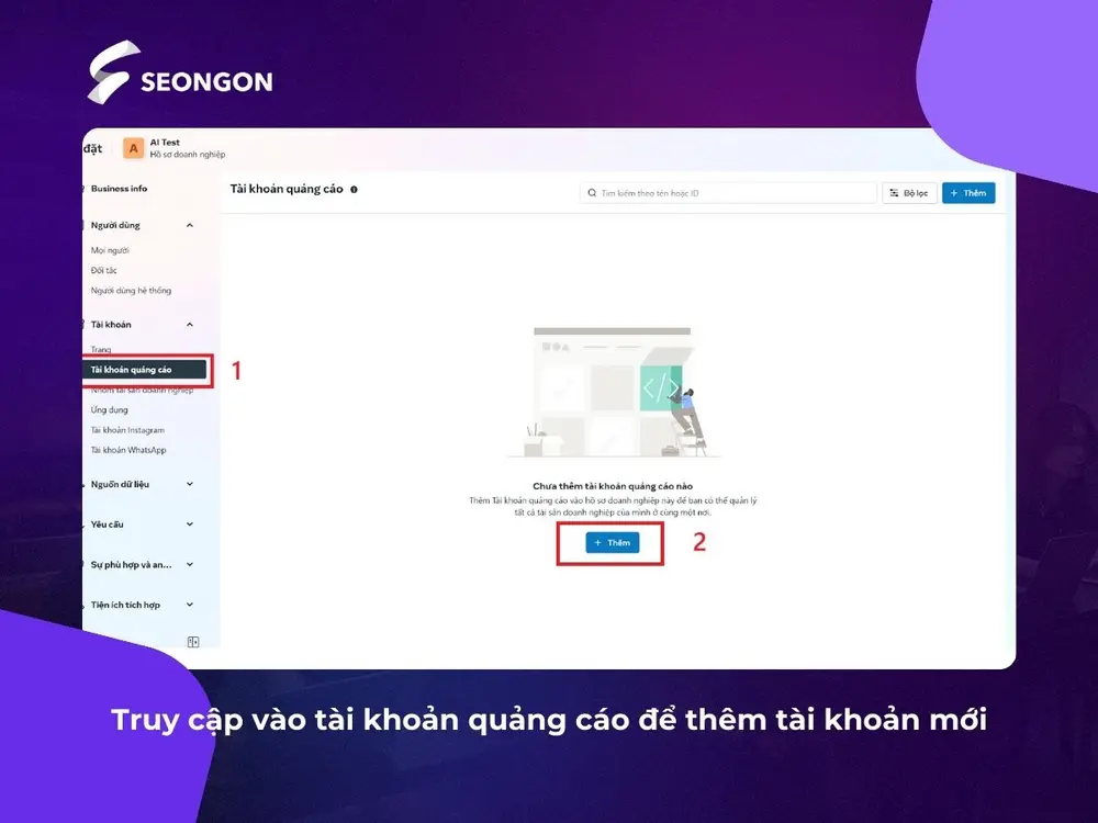 Truy cập vào 