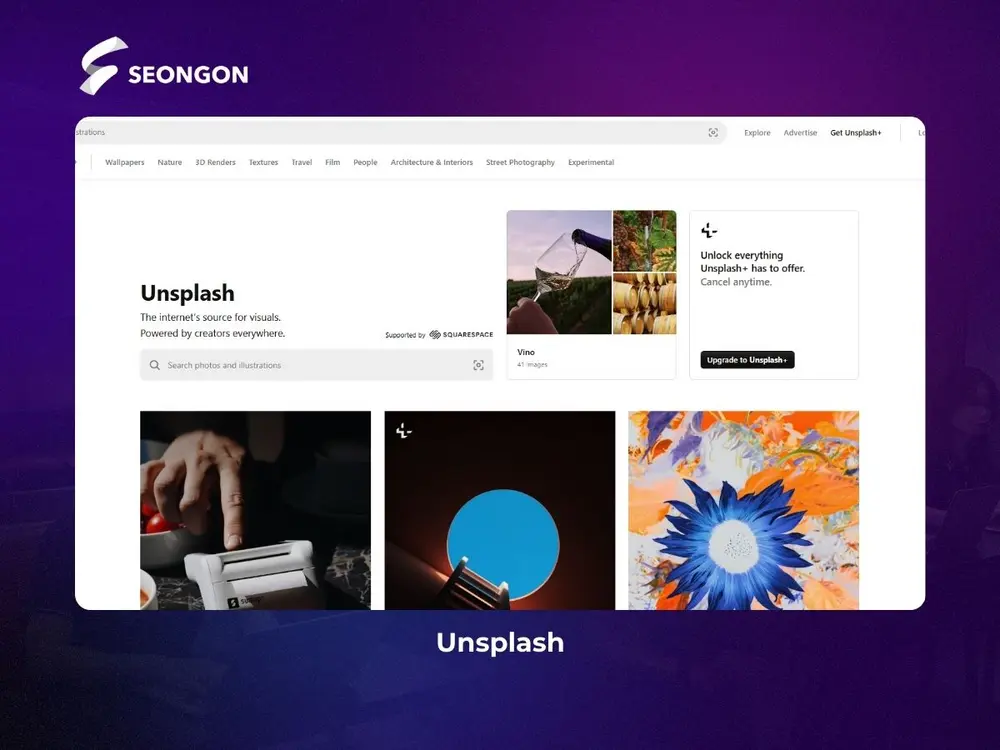Unsplash là kho hình ảnh thương mại chất lượng cao