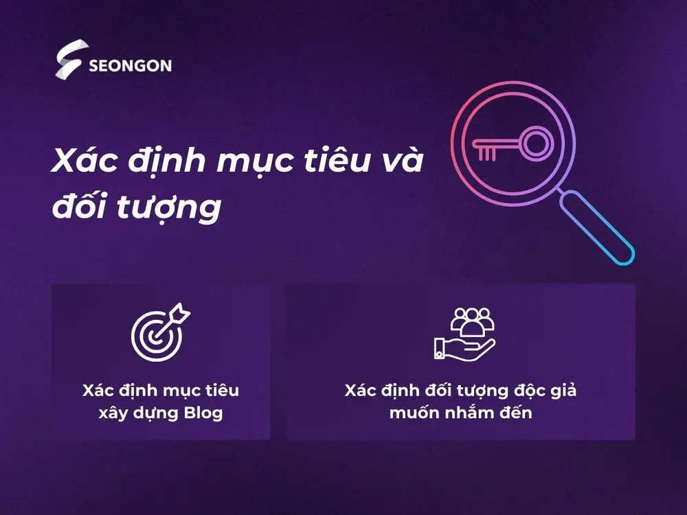 Xác định rõ mục tiêu và đối tượng là bước đầu trong cách tạo blog