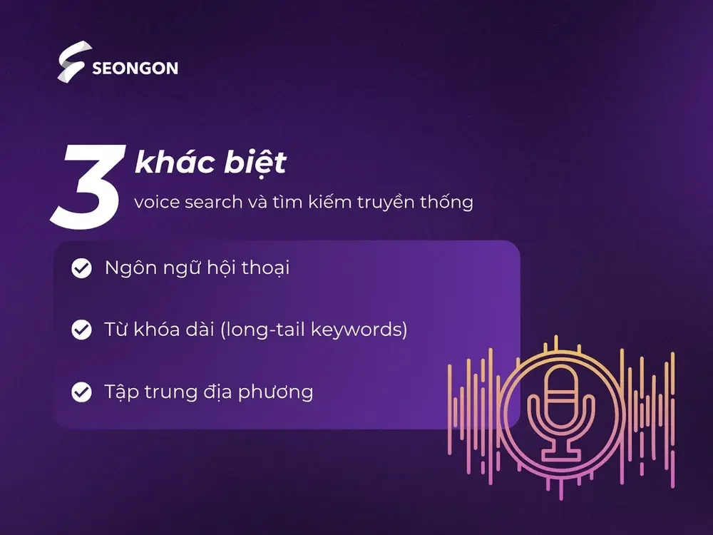 3 khác biệt giữa voice search và tìm kiếm truyền thống