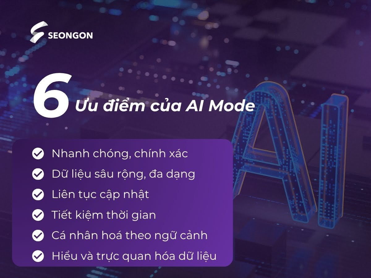 Ưu điểm của AI Mode