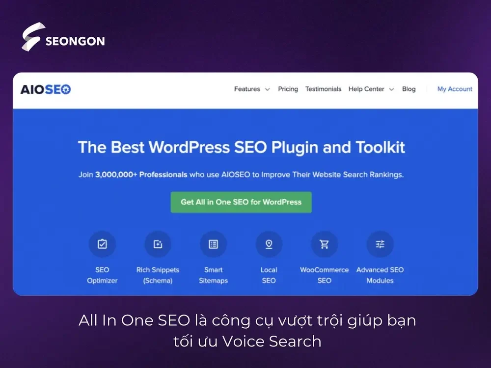 AIO là công cụ SEO phù hợp cho chiến lược Voice Search