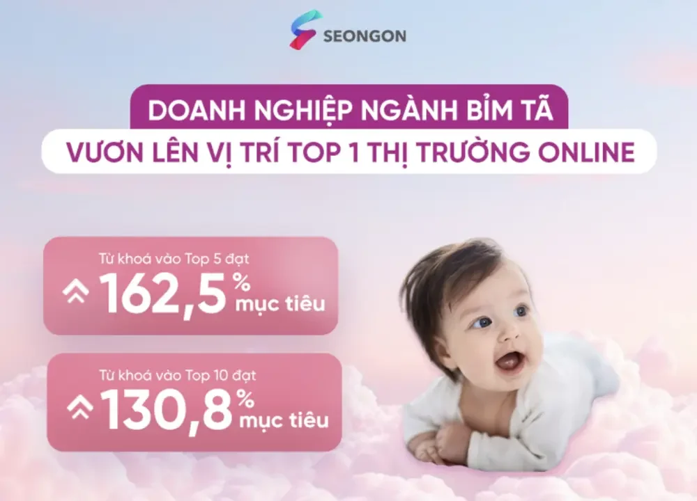 Case Study SEO Branding thành công cho ngành bỉm tã