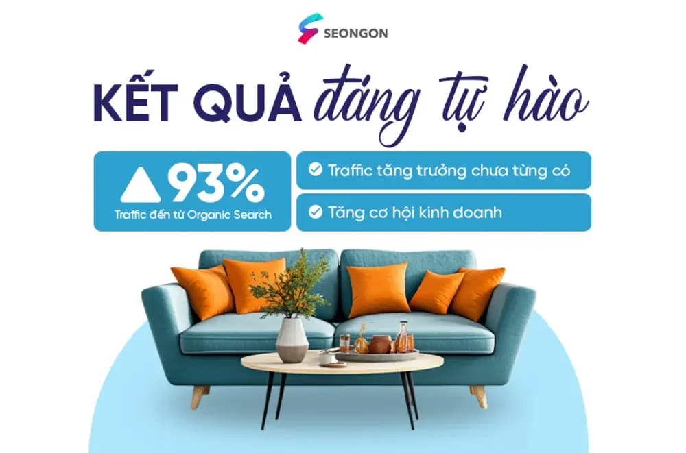 Chiến lược SEO cho doanh nghiệp ngành nội thất tăng trưởng kỷ lục