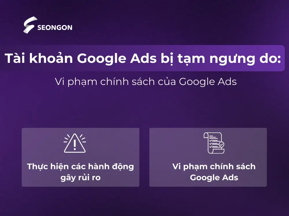 Google có một danh sách dài các chính sách cụ thể mà nhà quảng cáo phải tuân thủ