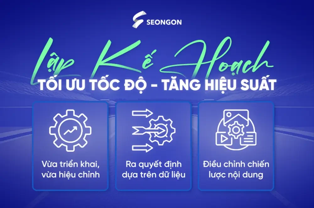 Lập kế hoạch chi tiết, ưu tiên tốc độ và hiệu suất sản xuất
