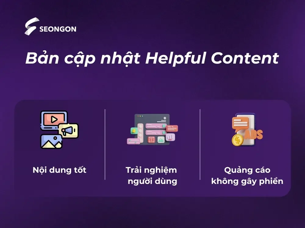 Những điểm quan trọng trong bản cập nhật Helpful Content