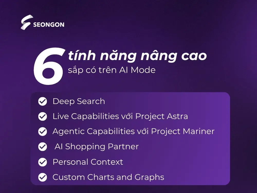 Những tính năng nâng cao Google sắp tích hợp vào AI Mode