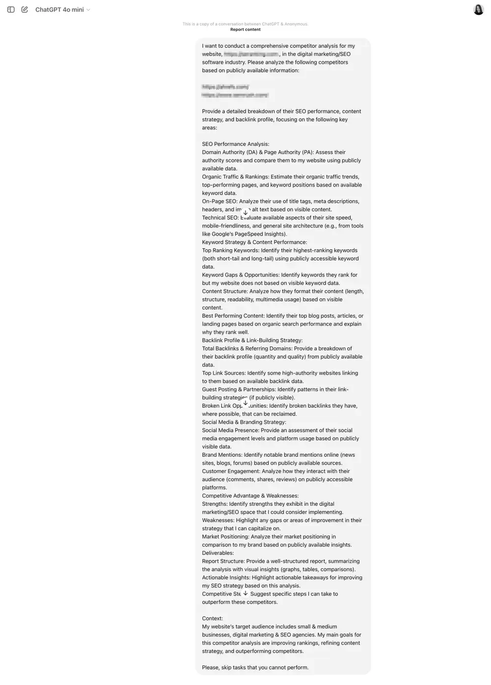Prompt chi tiết này giúp công cụ hiểu rõ yêu cầu và cho ra kết quả chất lượng