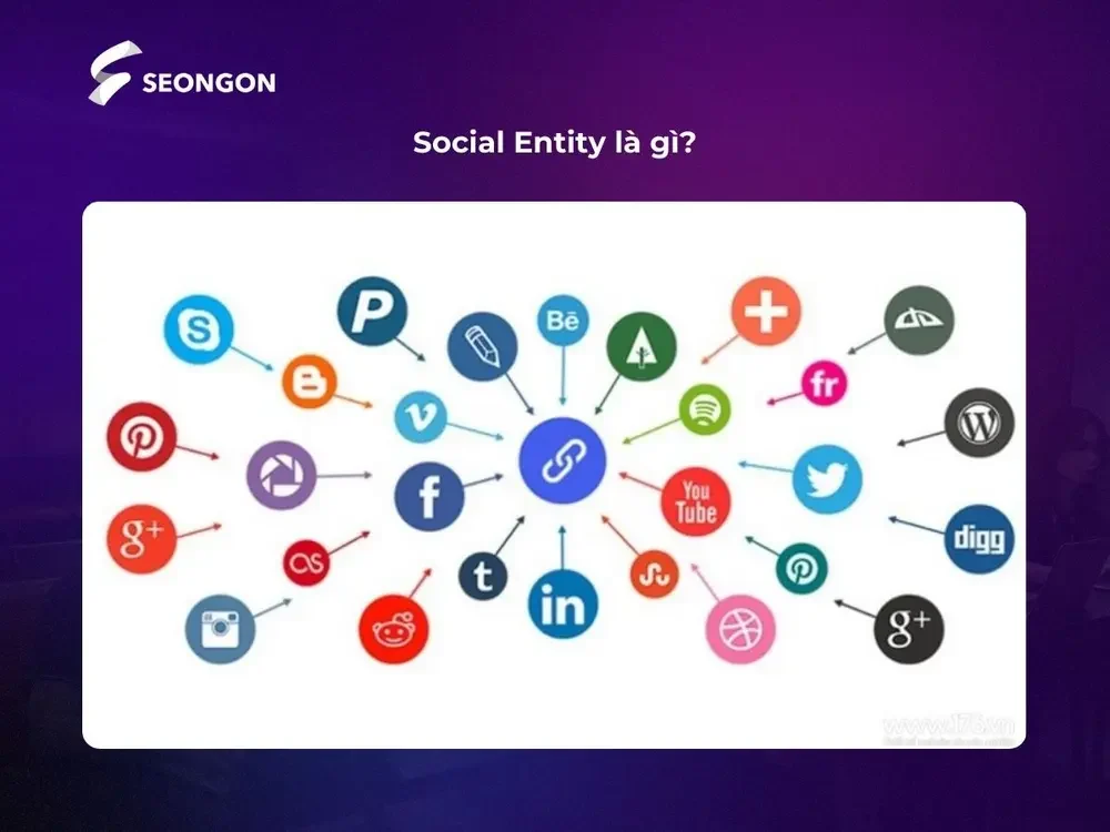 Social Entity là tập hợp các trang mạng xã hội do doanh nghiệp / cá nhân sở hữu và duy trì nhất quán