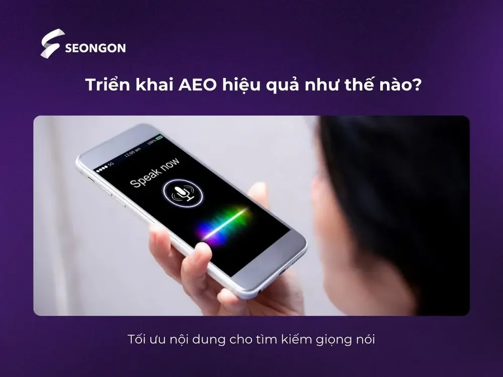 Tối ưu nội dung cho tìm kiếm giọng nói