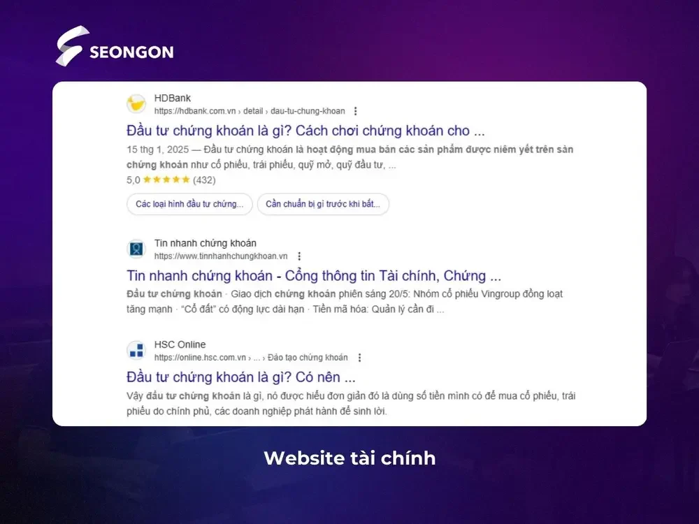 Website tài chính sai lệch gây thiệt hại về kinh tế và dẫn tới nguy cơ bị lừa đảo
