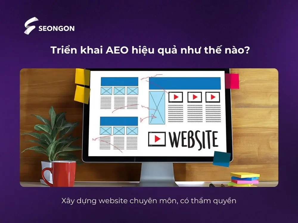 Xây dựng website chuyên môn, có thẩm quyền