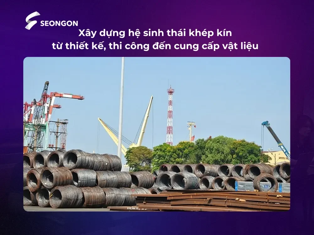Xu thế ngành xây dựng 2025 là nhiều doanh nghiệp xây dựng hệ sinh thái khép kín