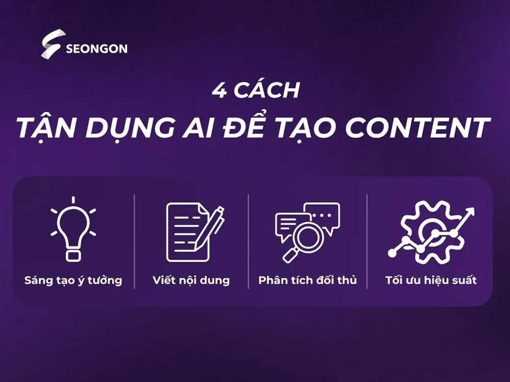 Cách tận dụng AI để tạo content