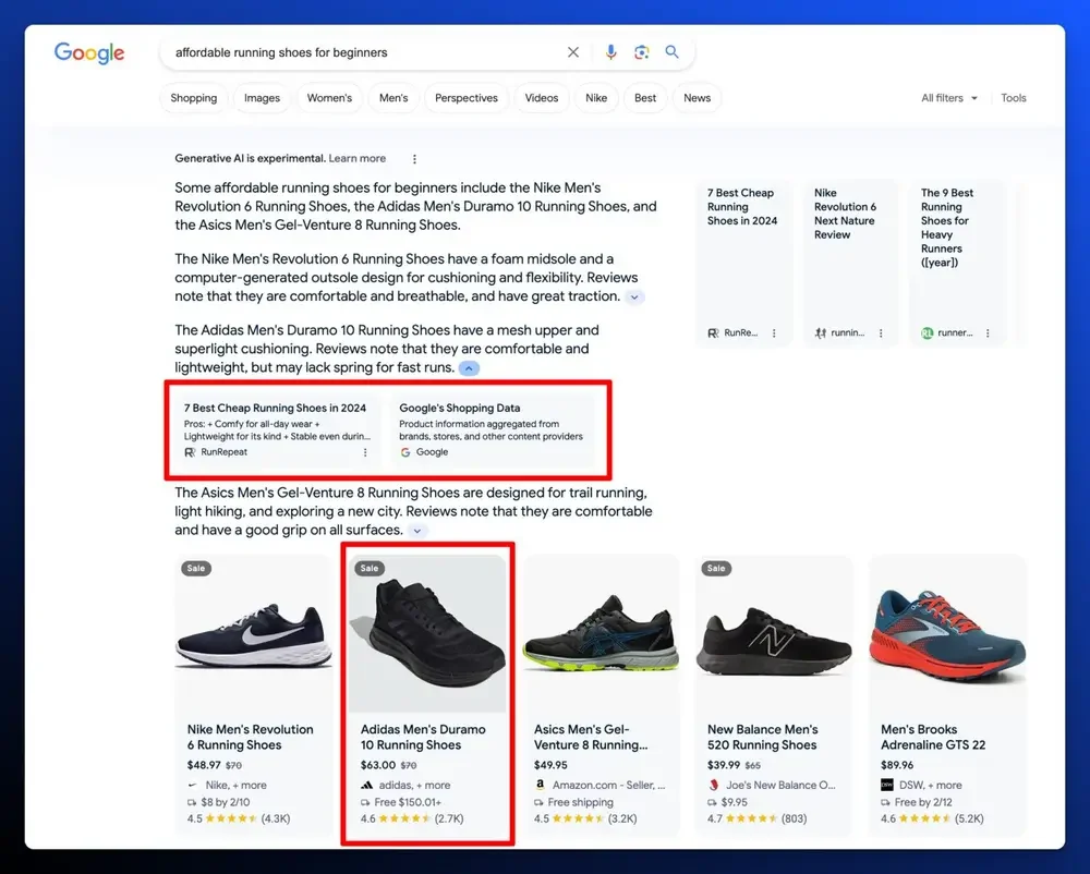 Google Shopping Graph là một hệ thống dữ liệu khổng lồ được cập nhật theo thời gian thực