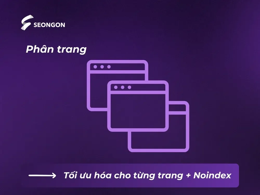 Phân trang cũng dẫn đến duplicate content