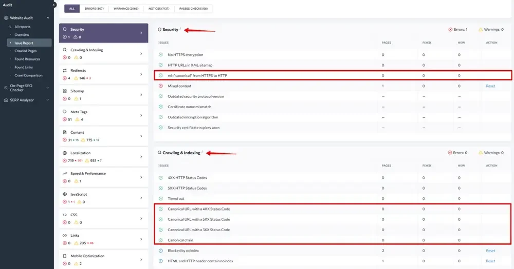 Thiếu hoặc cấu hình sai thẻ canonical khiến Google khó xác định phiên bản chính thức
