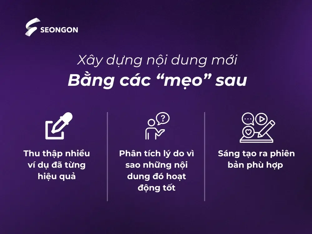Xây dựng nội dung mới theo bản sắc riêng