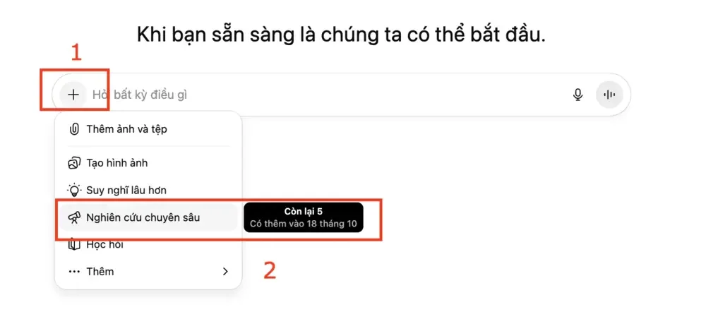 ChatGPT có khả năng nghiên cứu chuyên sâu như một chuyên gia