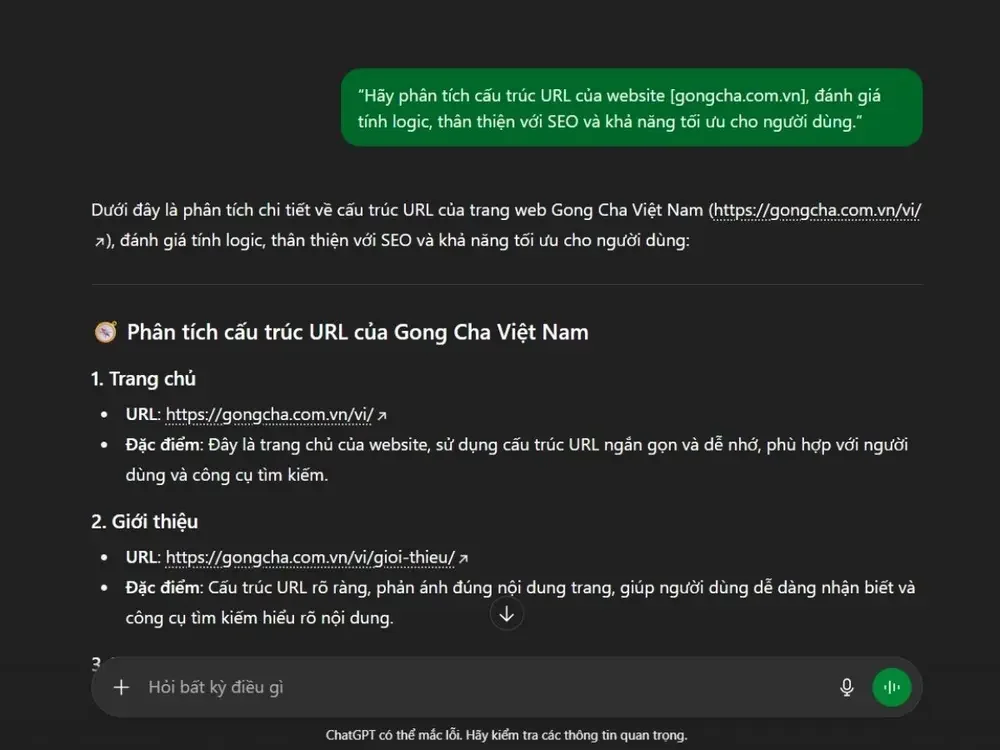 Hướng dẫn phân tích cấu trúc URL của một website