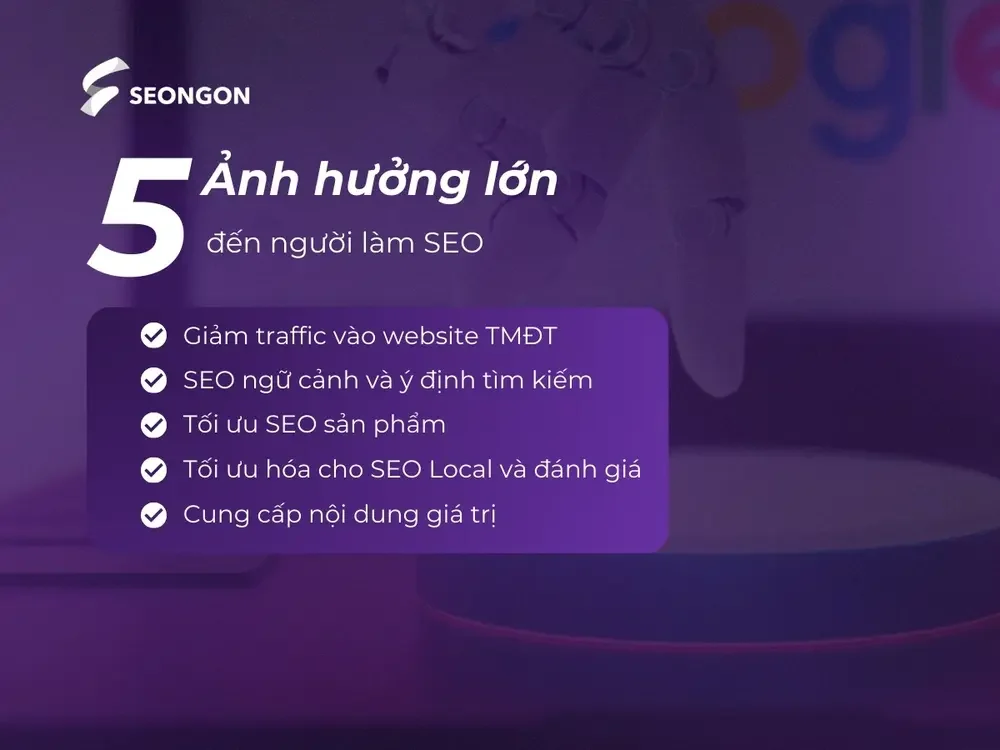 Người làm SEO chịu ảnh hưởng lớn khi AI Mode Shopping ra đời
