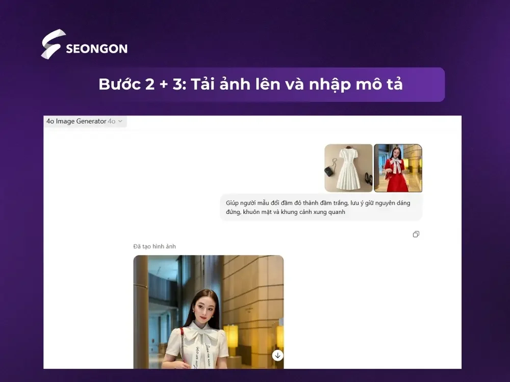 Nhập mô tả sau khi chọn hình ảnh cần thay đổi
