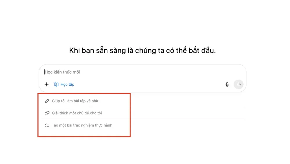 Nhiều phương pháp học thông minh được tích hợp trên nền tảng