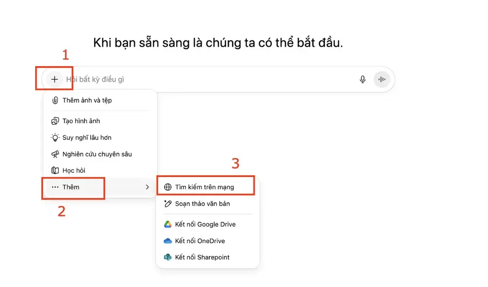 Tìm kiếm mọi thứ trên mạng với ChatGPT
