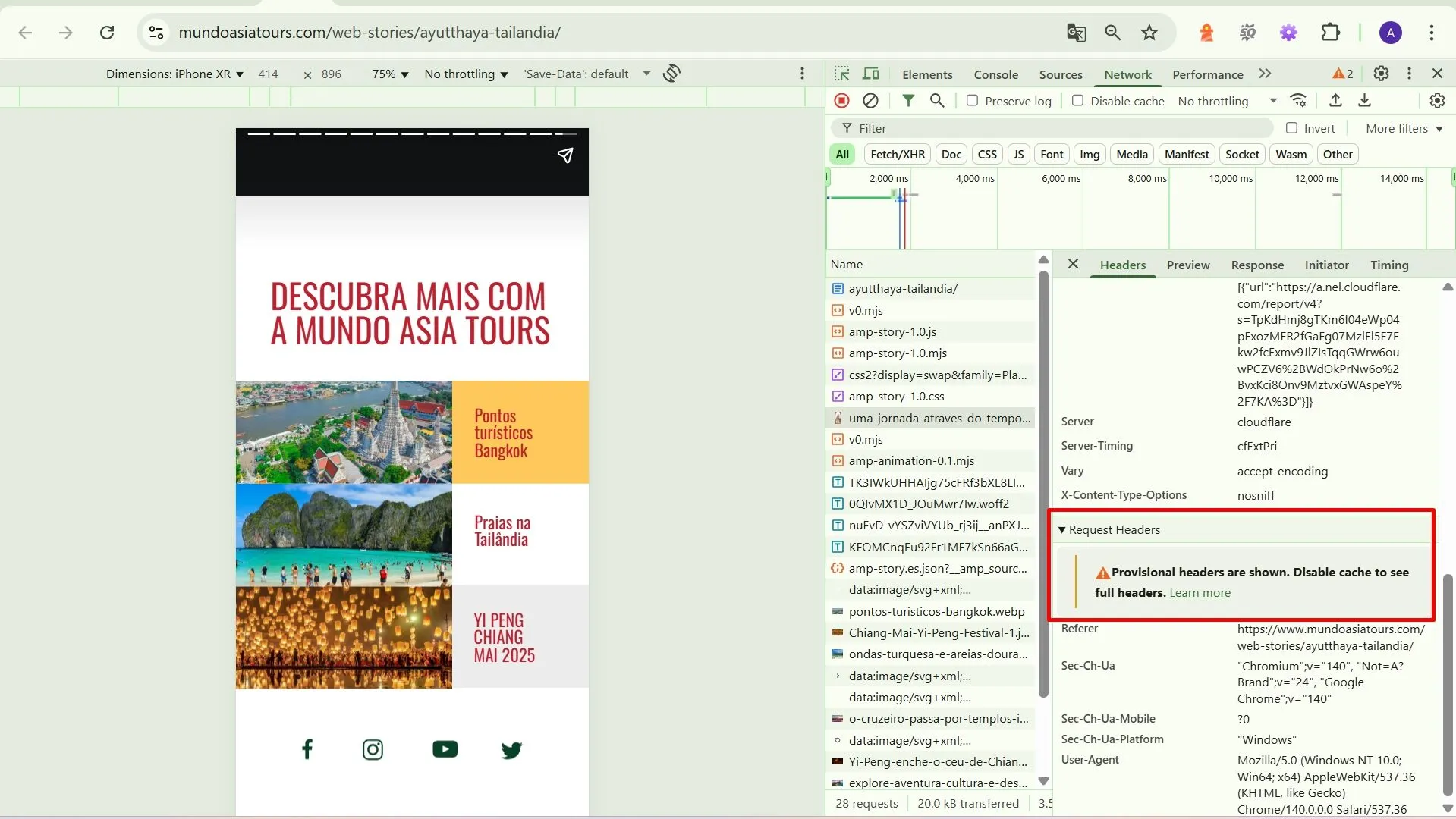 Web Story bị lỗi, không hiển thị trên Google