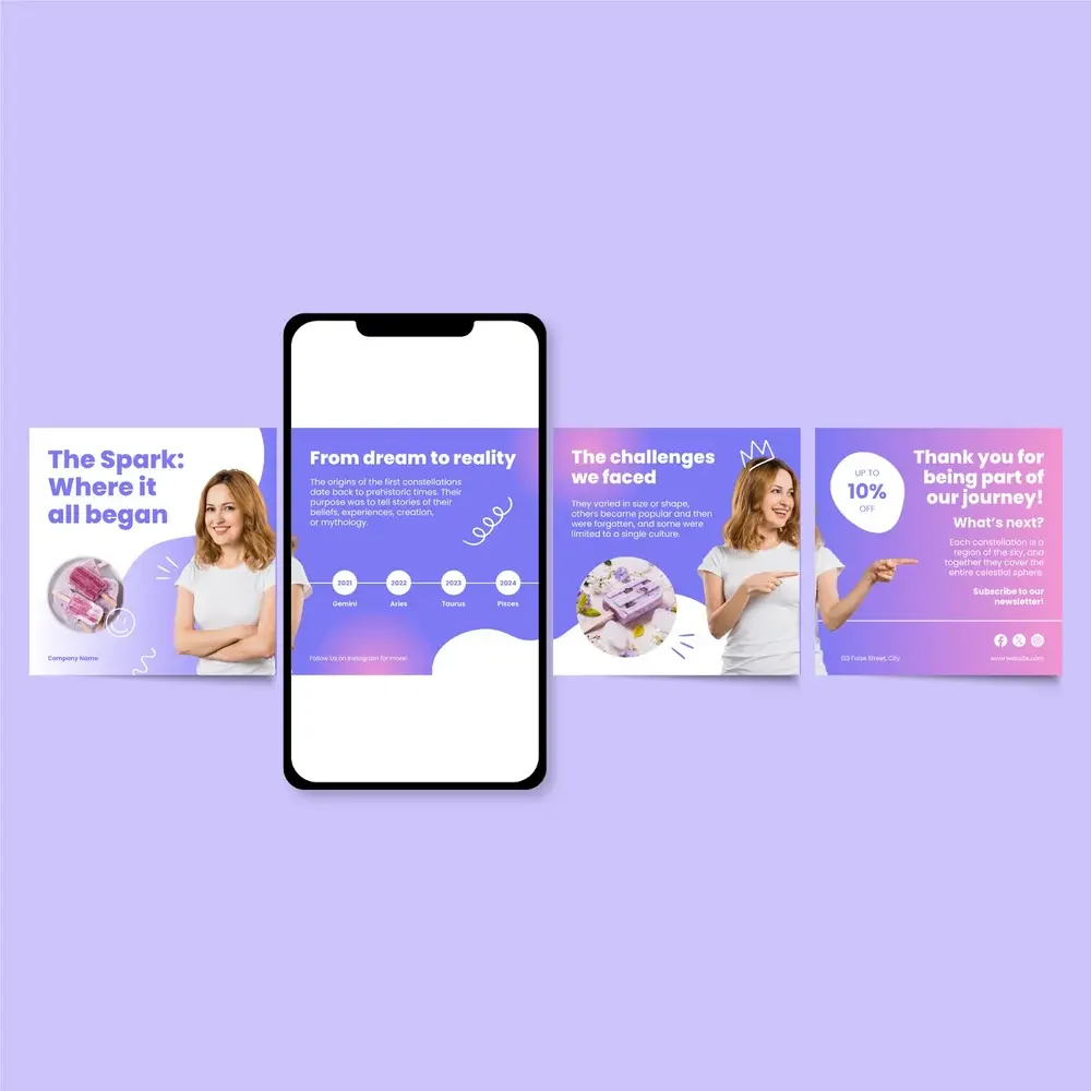 Carousel giúp hiển thị nội dung trong không gian nhỏ