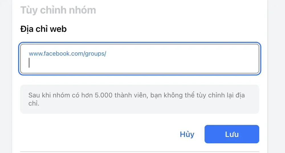 Nhập đường link mới dễ nhớ hơn