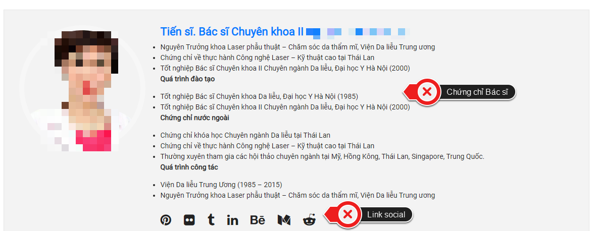 Tạo Profile tác giả