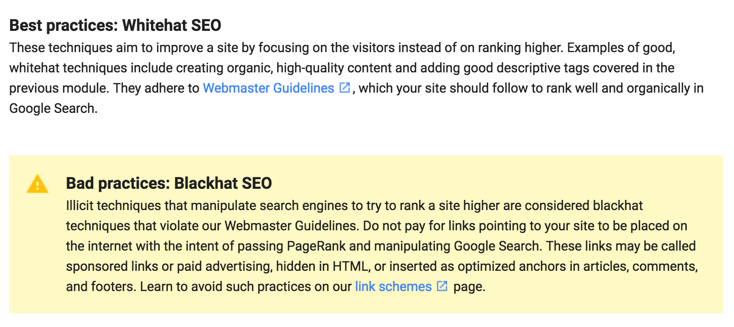 seo mũ trắng và seo mũ đen