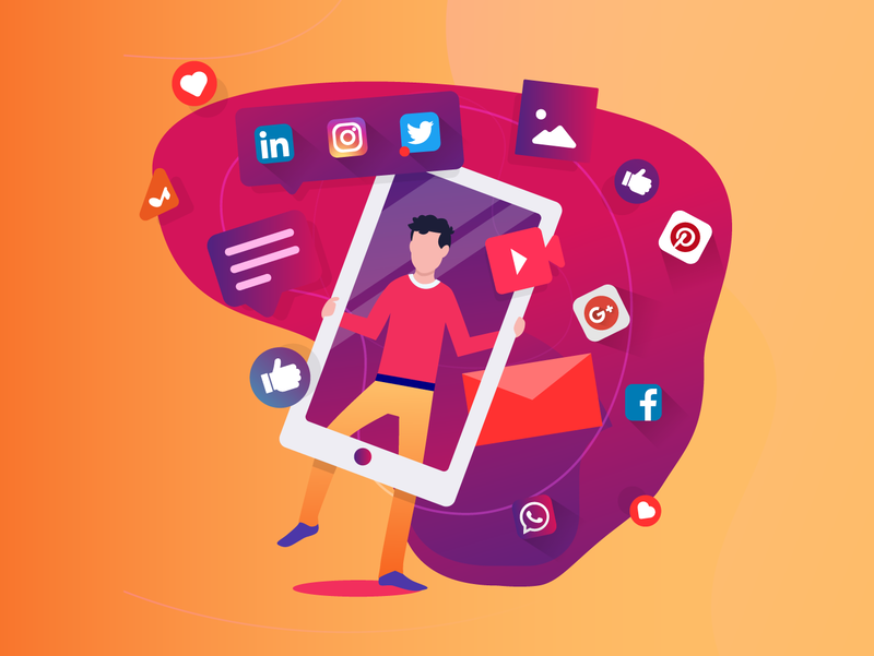 Social Media Marketing là công việc Digital Marketing có nhiệm vụ tăng các chỉ số tương tác trên các nền tảng mạng xã hội