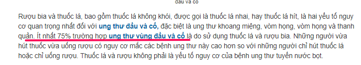 thông số trong content dược