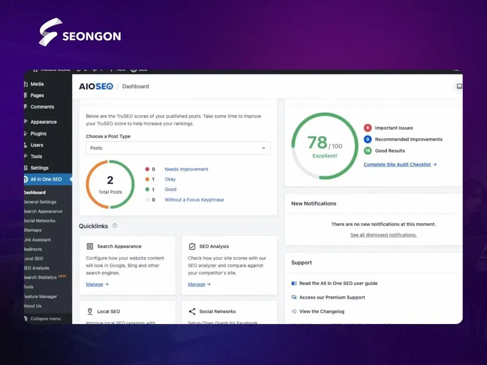 All in One SEO là một trong những plugin SEO phổ biến